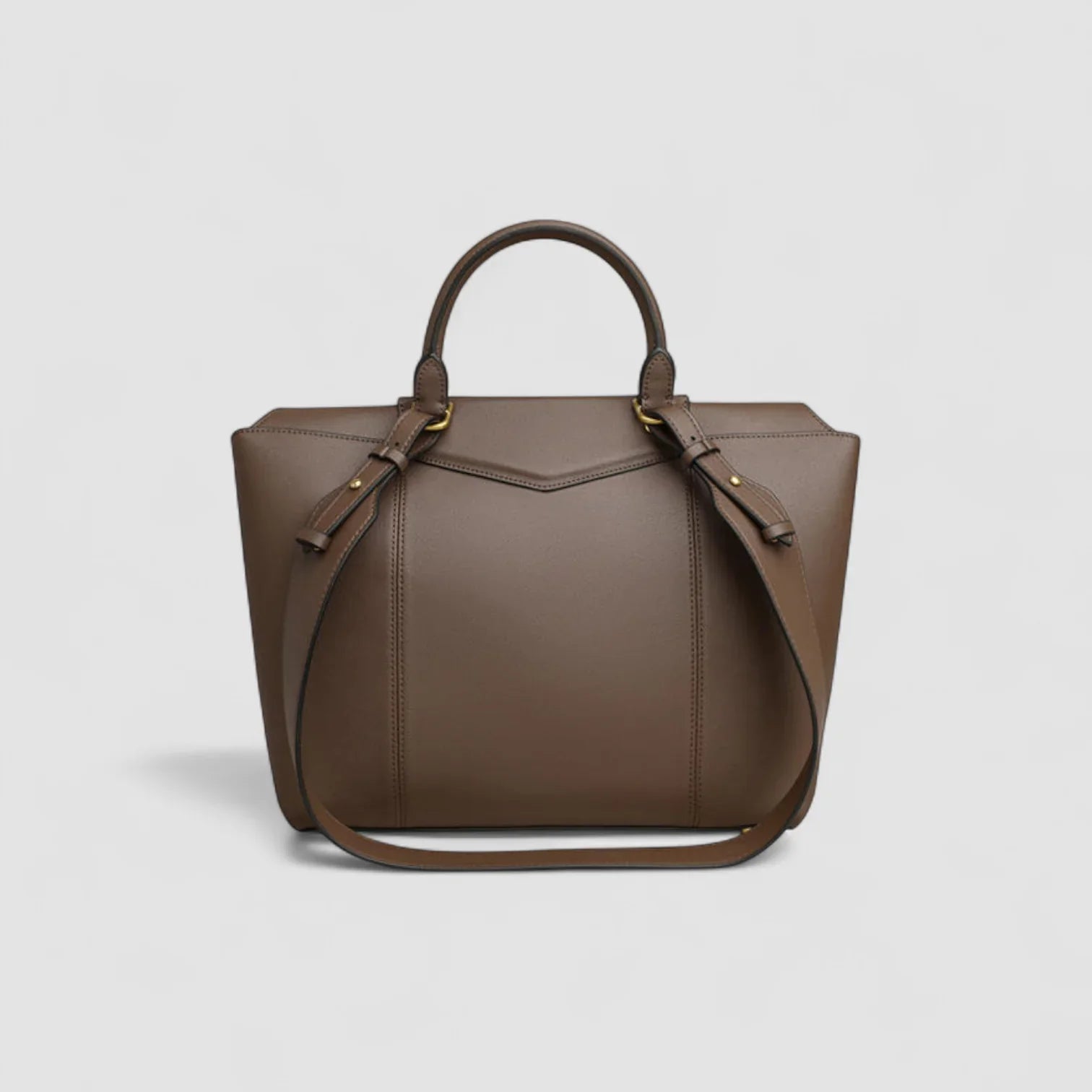 The Marlowe Top Handle in Pure Leather - By Qivii