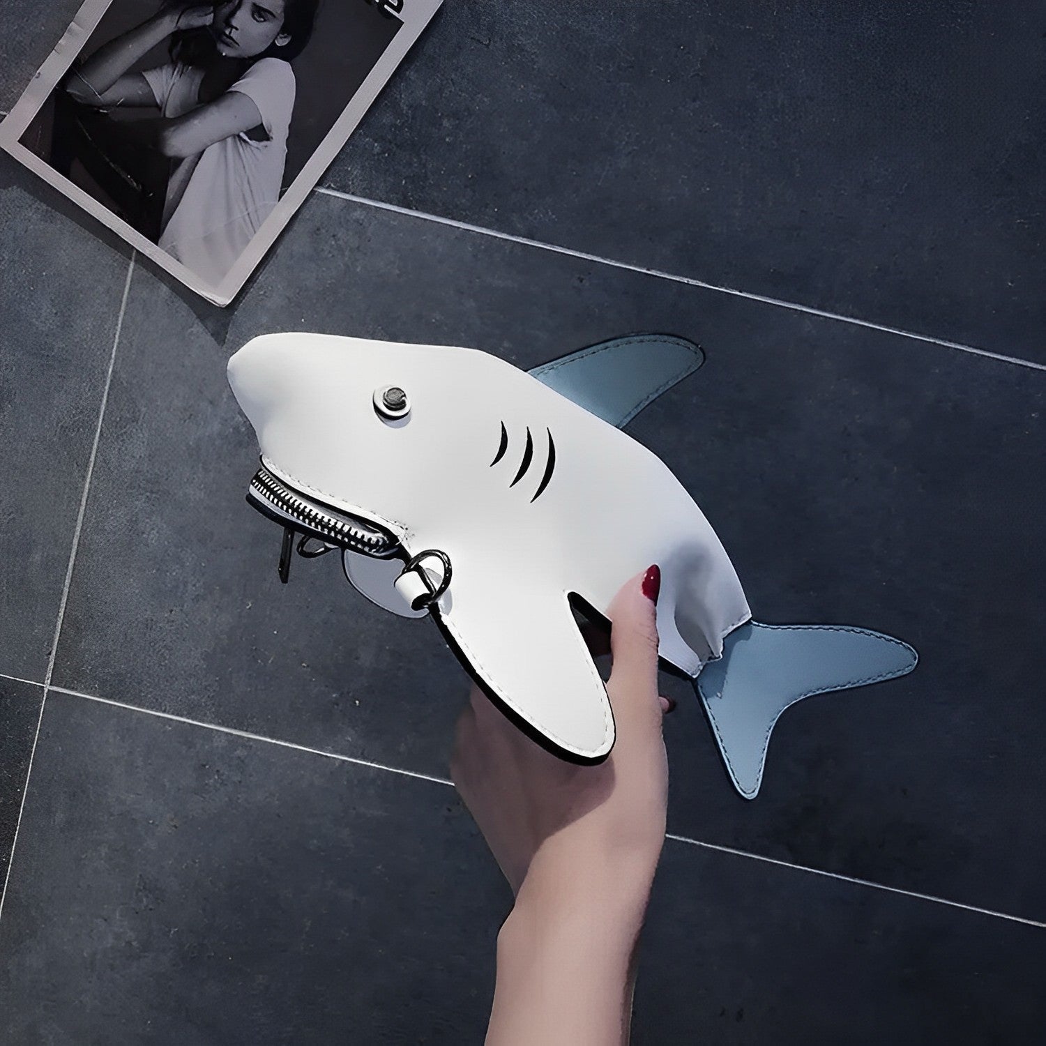 Sharky | Mini Shark Bag - By Qivii