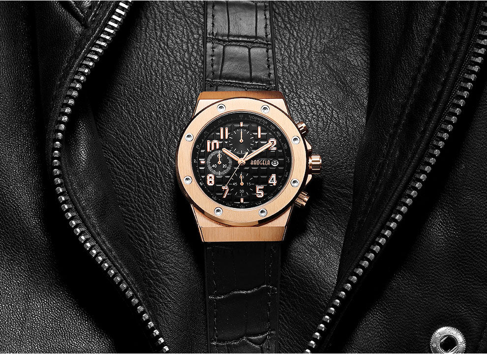 Everyday Chronograaf Horloge - By Qivii