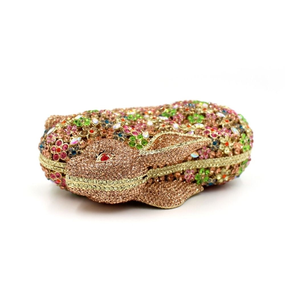 Bunny Crystal Clutch - By Qivii