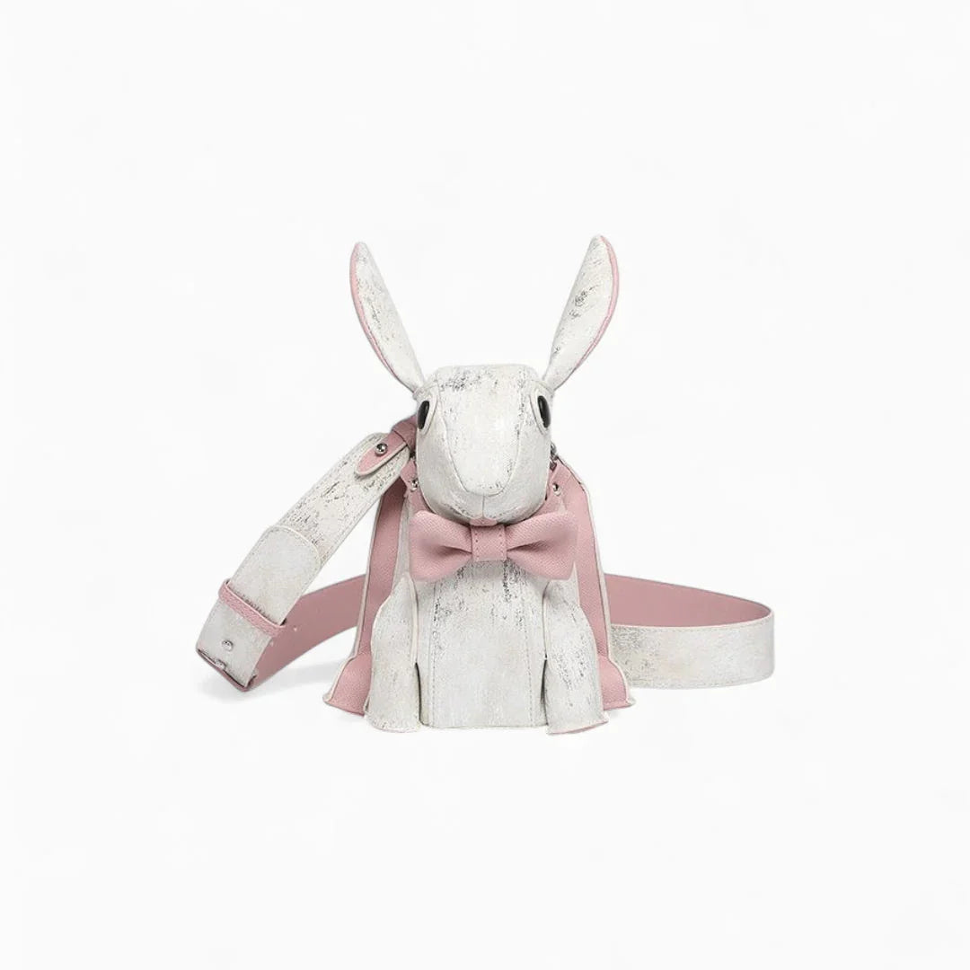 Bunny Belle Crossbody in Vegan Leather - By Qivii