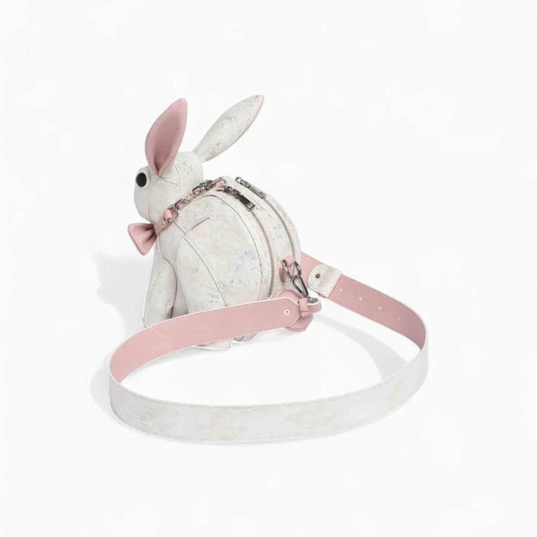 Bunny Belle Crossbody in Vegan Leather - By Qivii