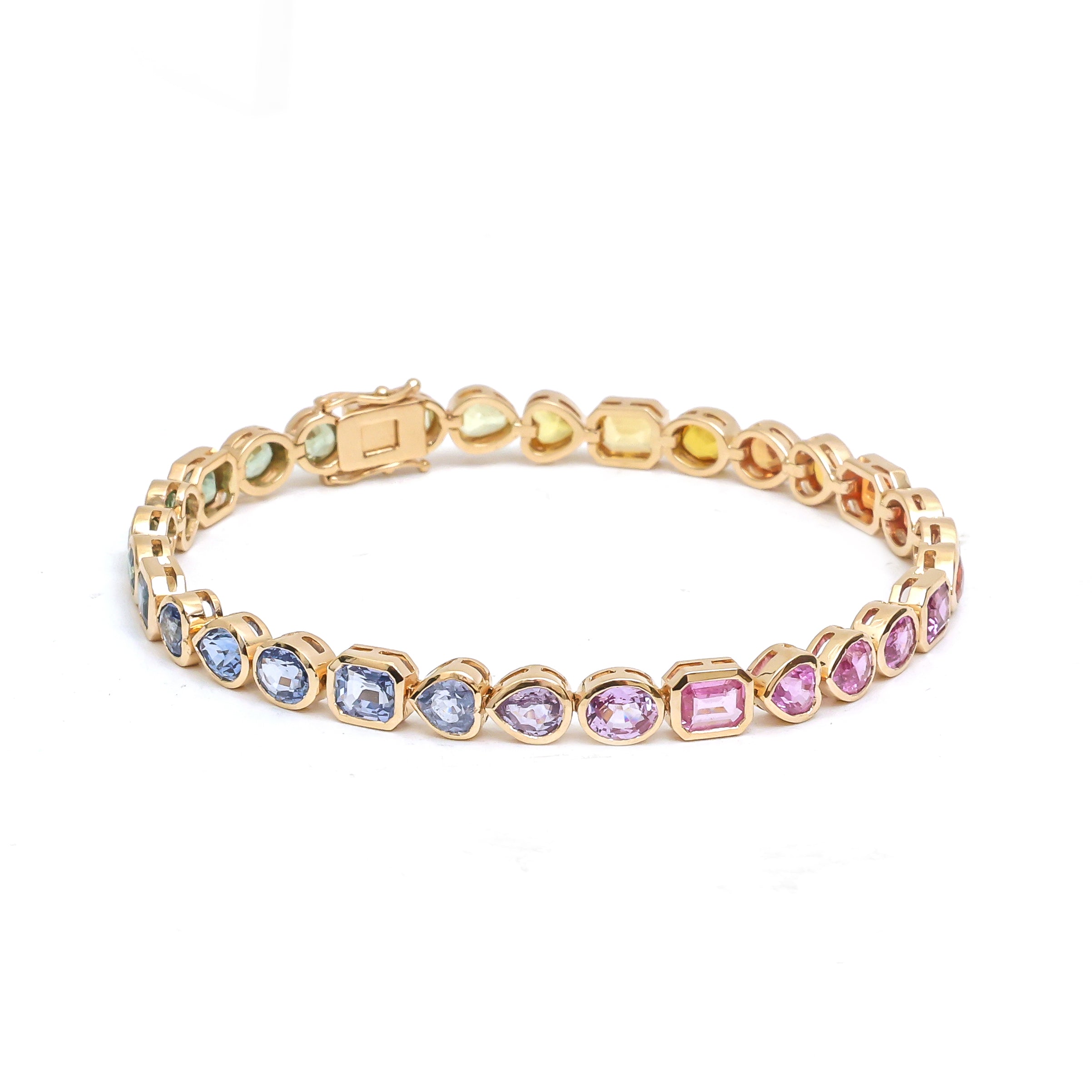JPBRC-1172/9609 Rainbow Sapphire Bracelet