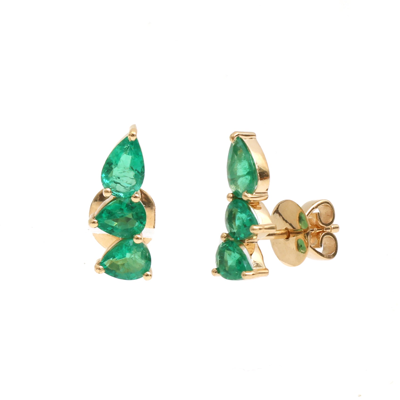 JPERG-3547/9569 Emerald Earring