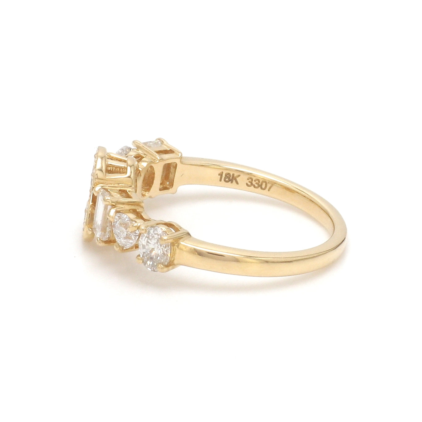 JPRG-3307/8457 Diamond S Letter Ring