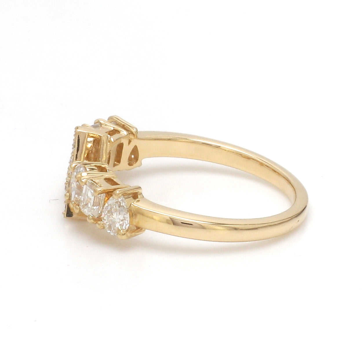 JPRG-3308/8458 Diamond A Letter Ring