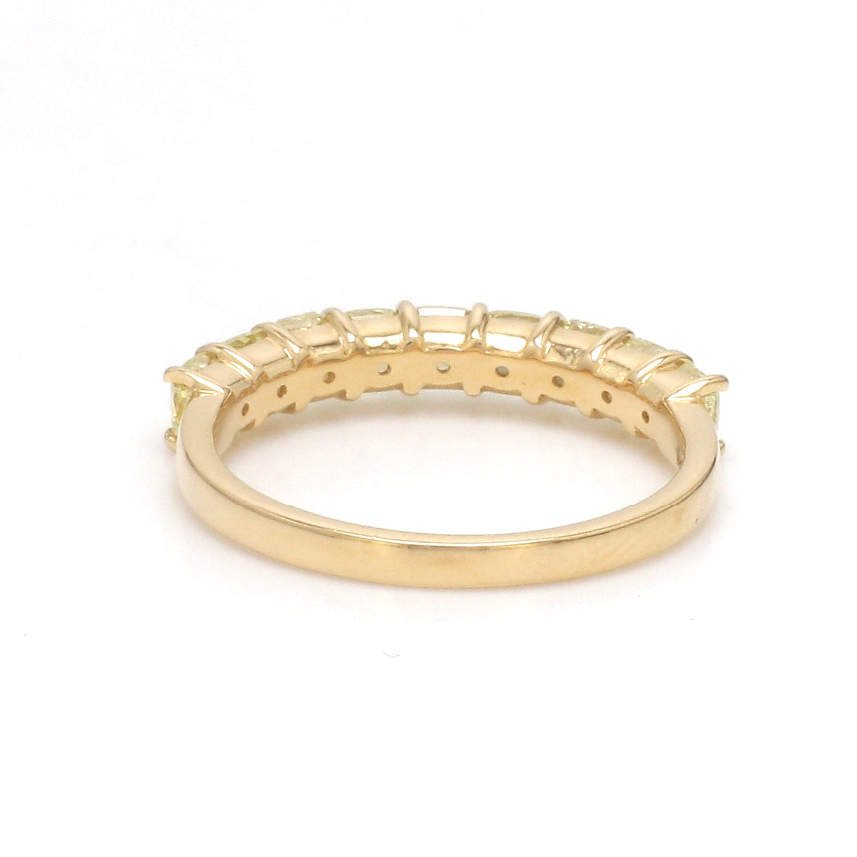 JPRG-3459/8837 Yellow Diamond Half Ring