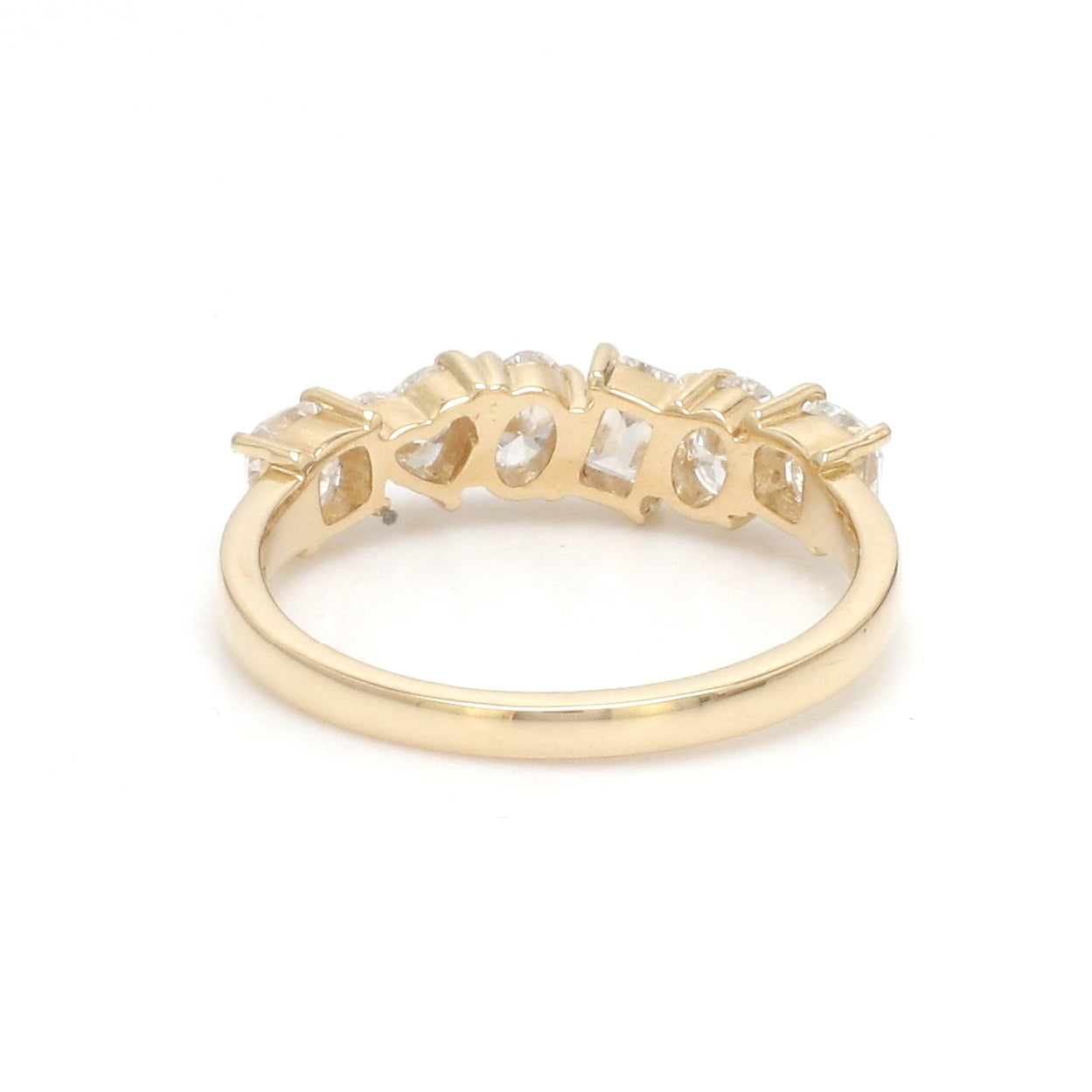 JPRG-3489/8902 Lab Grown Diamond Mix Shape Half Ring