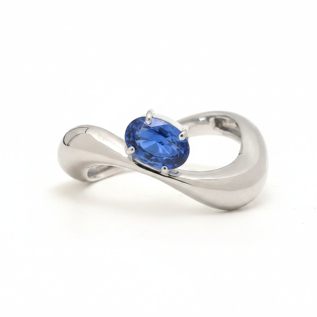 JPRG-3660/9248 Blue Sapphire Ring