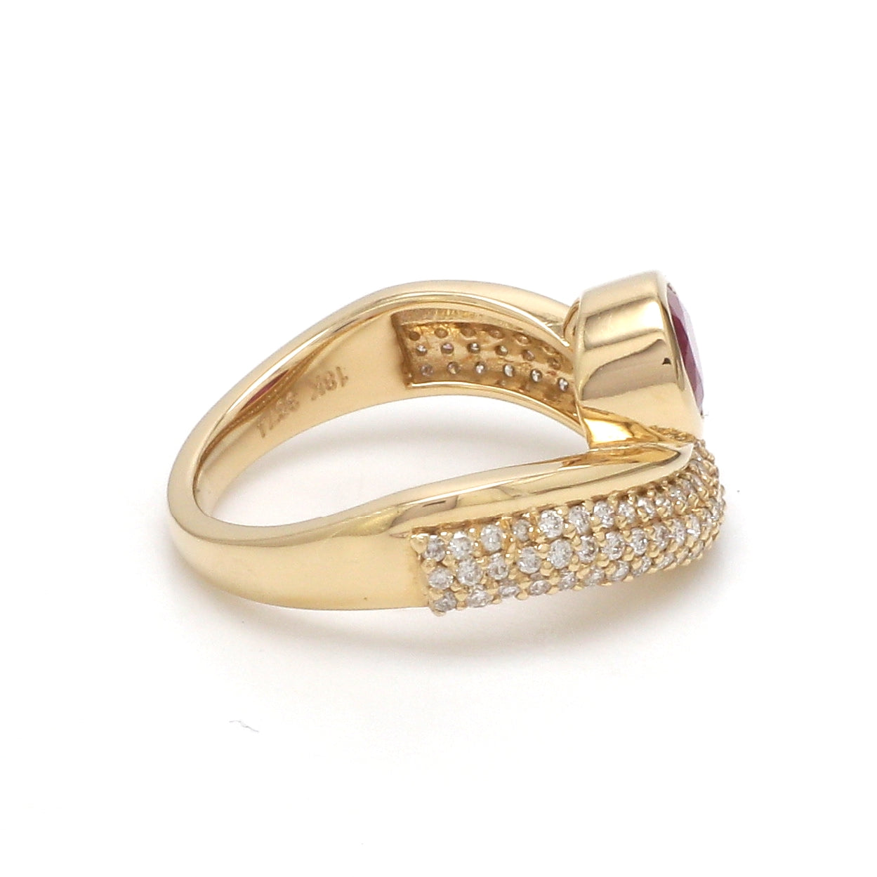 JPRG-3674/9262 Ruby Diamond Ring