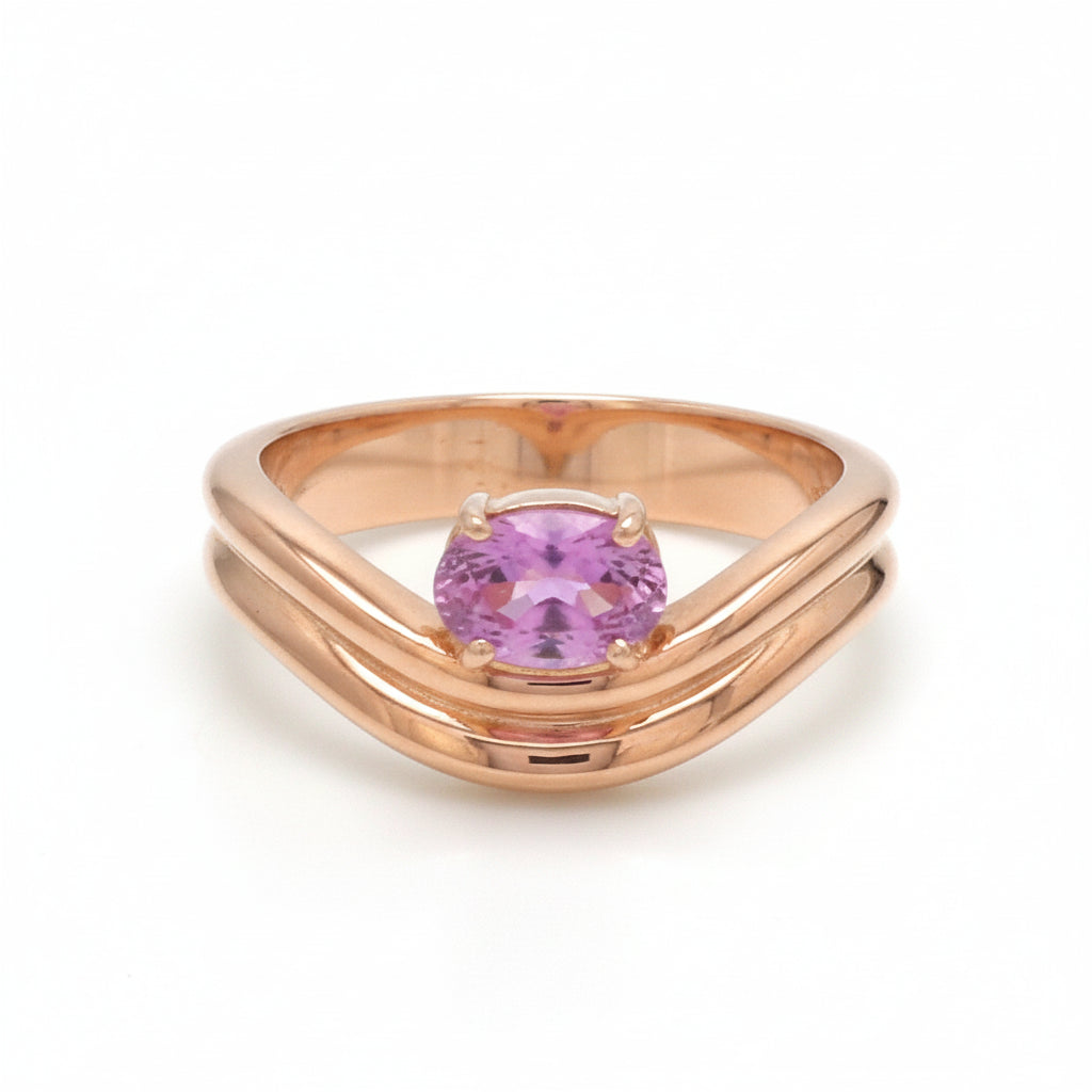 JPRG-3682/9270 Pink Sapphire Ring