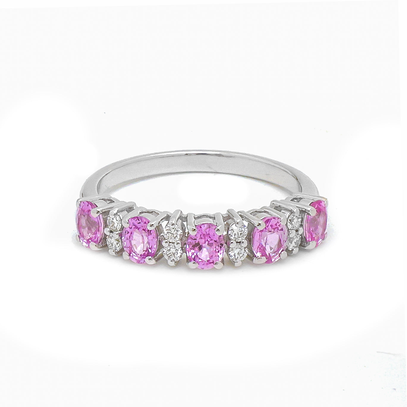 JPRG-3695/9283 Pink Sapphire Diamond Ring