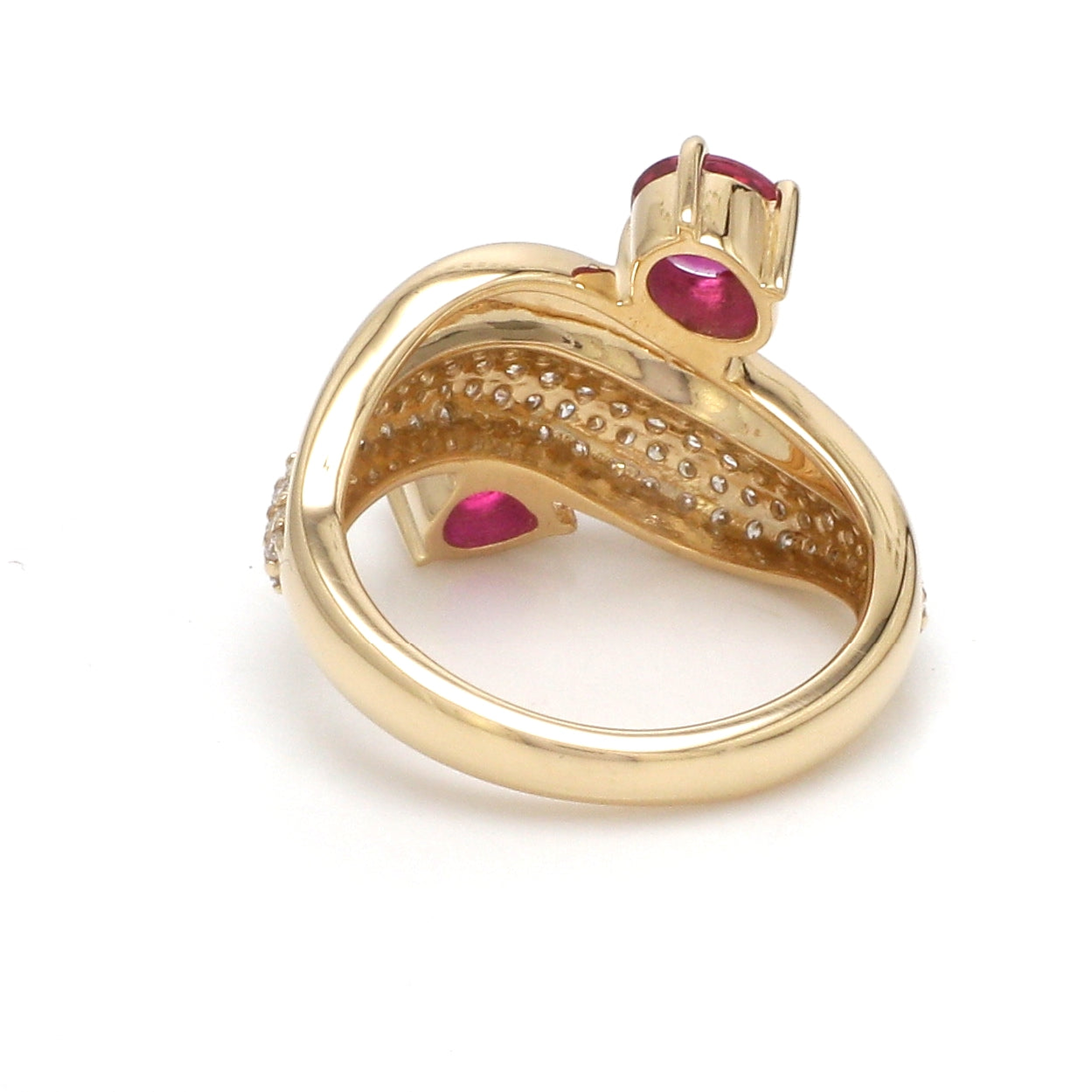 JPRG-3709/9312 Diamond Ruby Ring