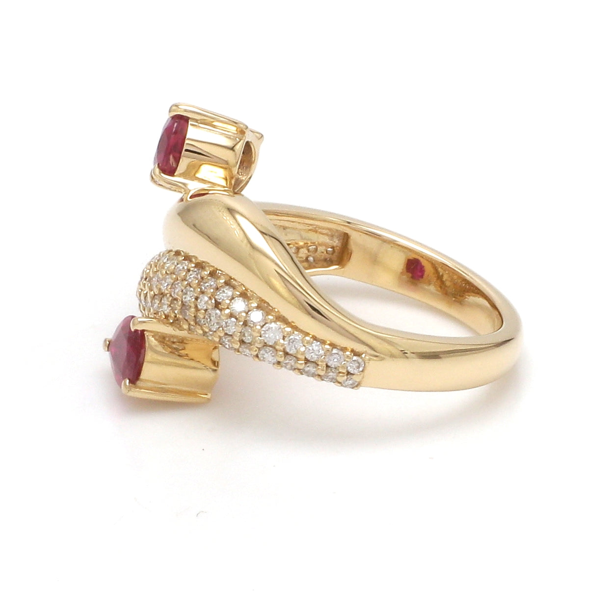 JPRG-3709/9312 Diamond Ruby Ring