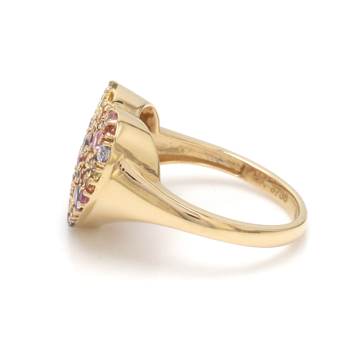 JPRG-3738/9346 Rainbow Sapphire Ring