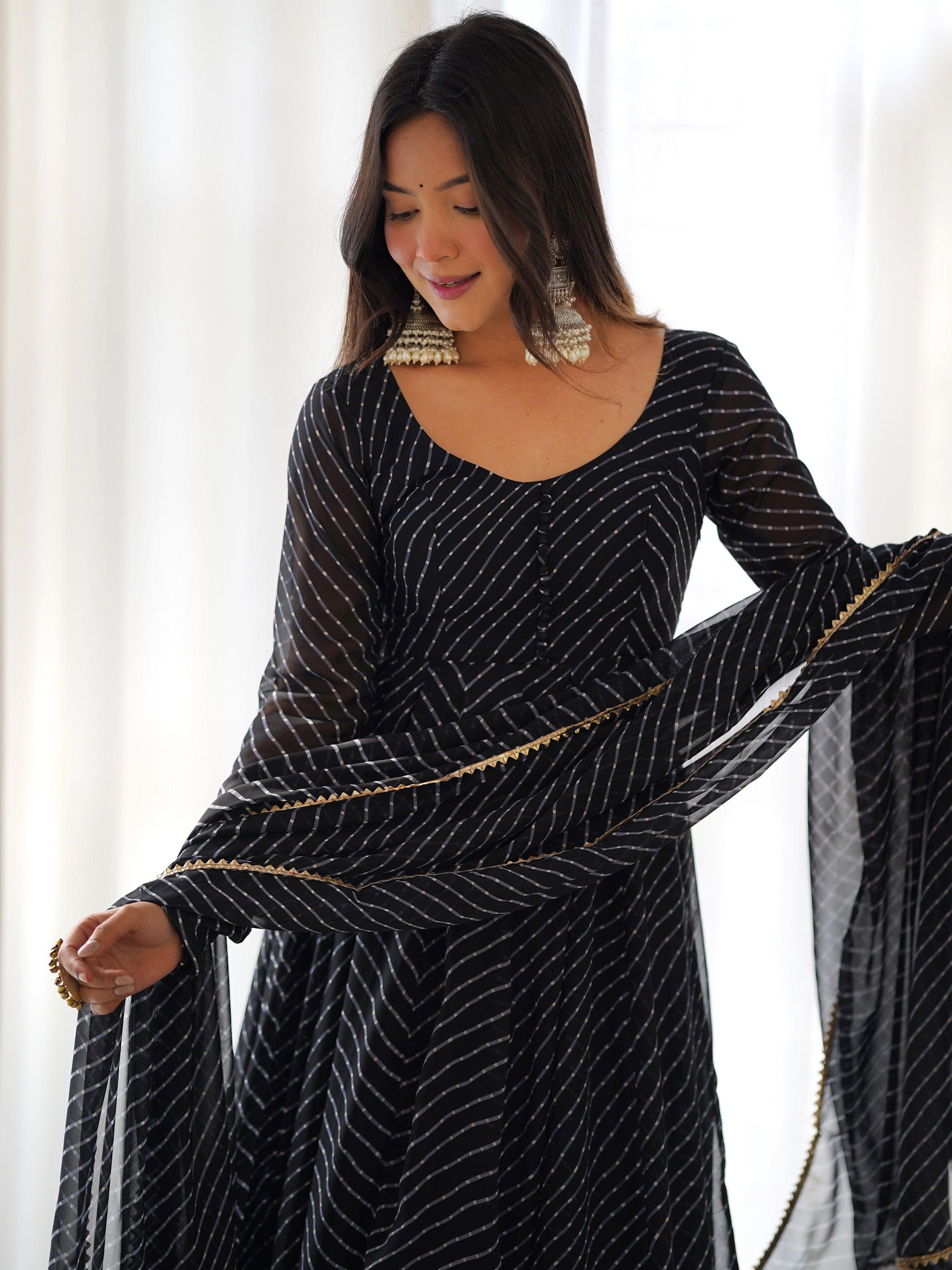 4-meter Flair Anarkali Suit for Graceful Silhouette