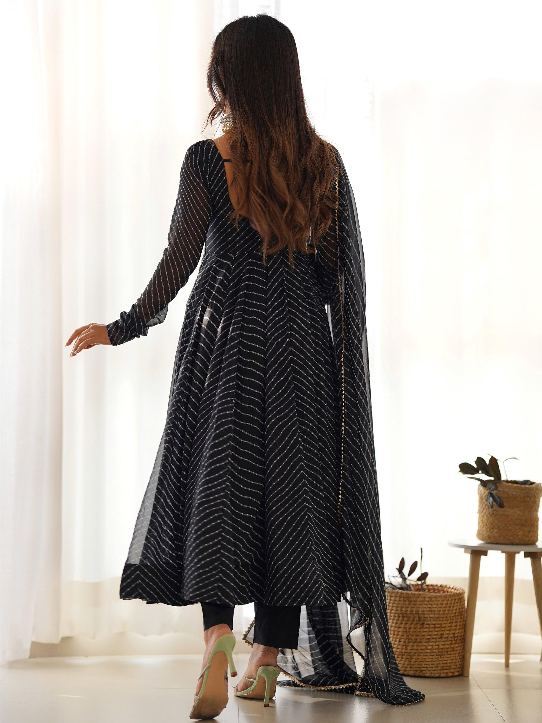 Fully Stitched Anarkali Pantsuit Available in XS to XXL