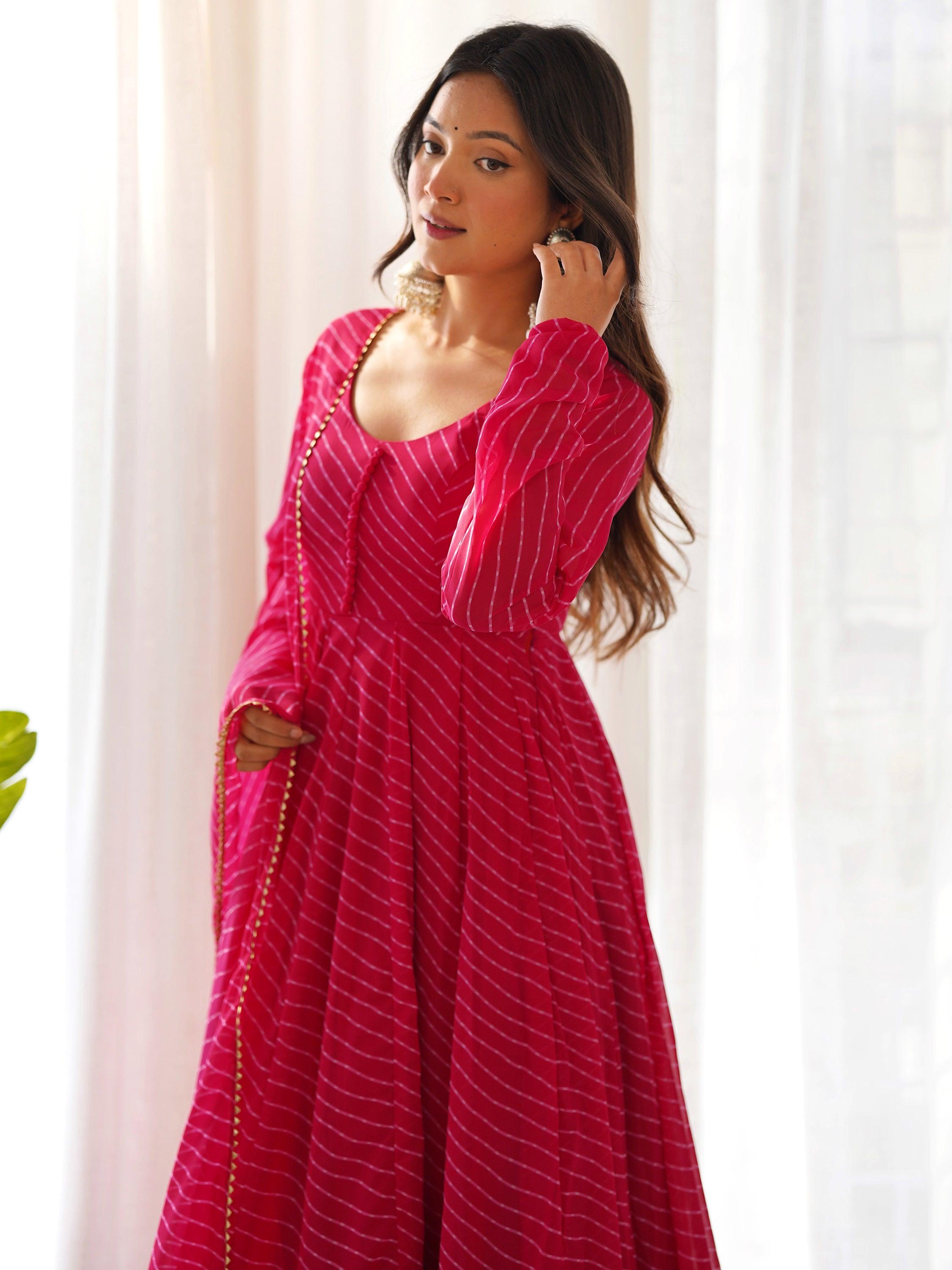 23 meter dupatta drapes effortlessly over the shoulders