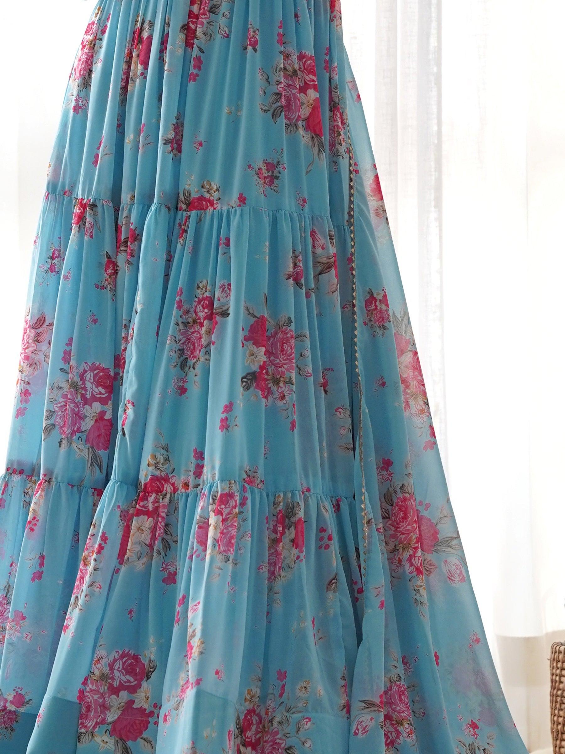 Anarkali suit designed for a variety of body types