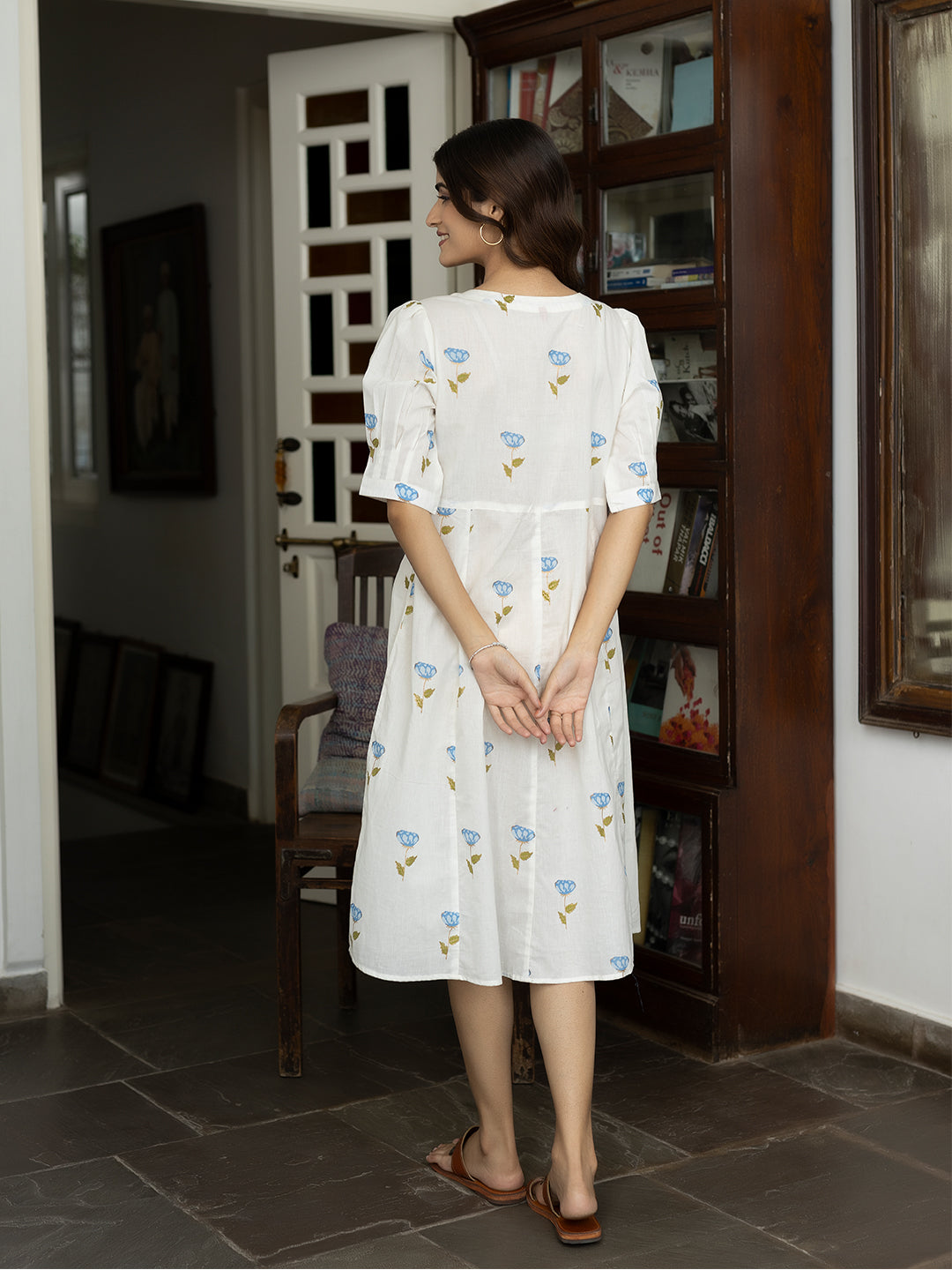 Kria White Dress - By Ragavi - qivii