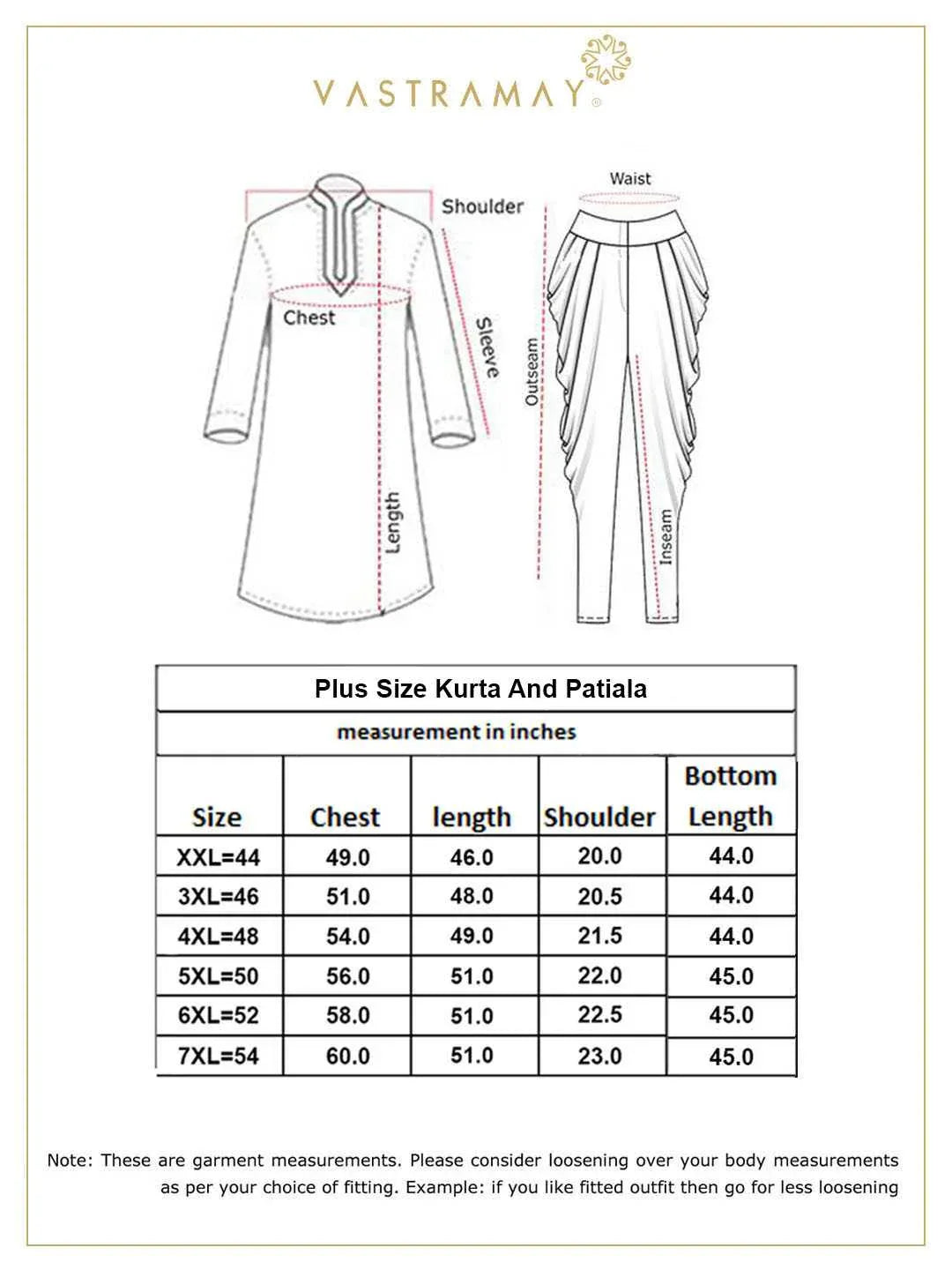 Men's Plus Size Pink Chikankari Embroidered Kurta And Cream Patiala Set