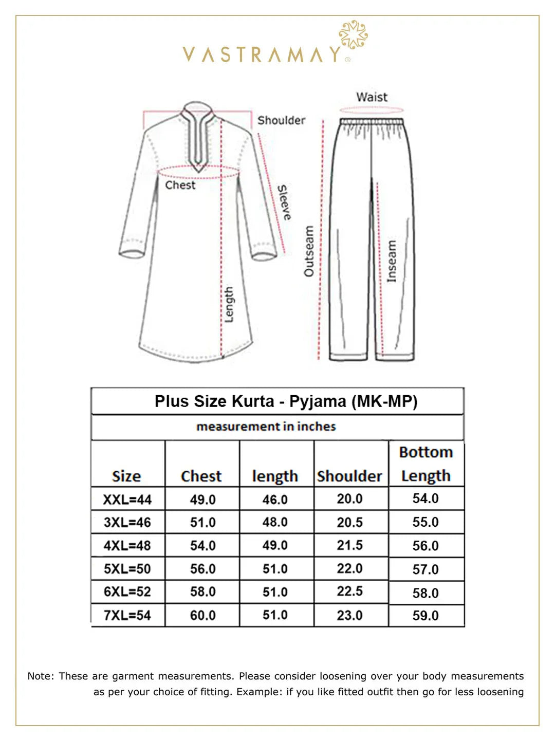 Men's Plus Size Cream Silk Blend Kurta Pyjama Set