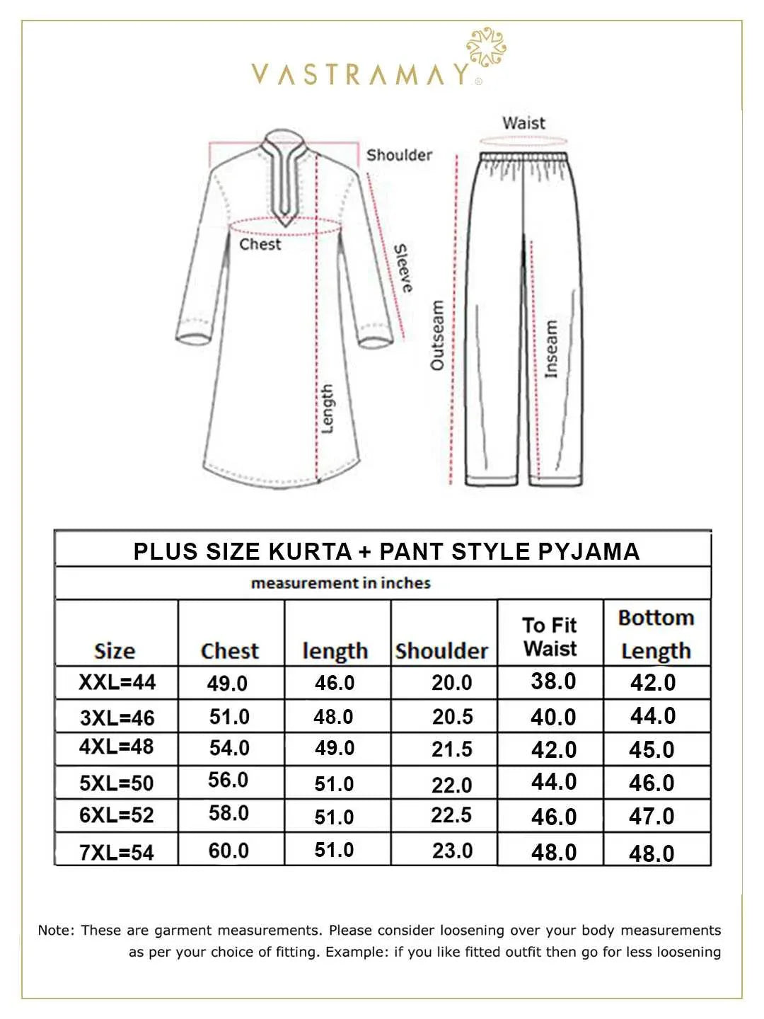 Men's Plus Size Maroon Silk Blend Kurta And Cream Pant Style Pyjama Set