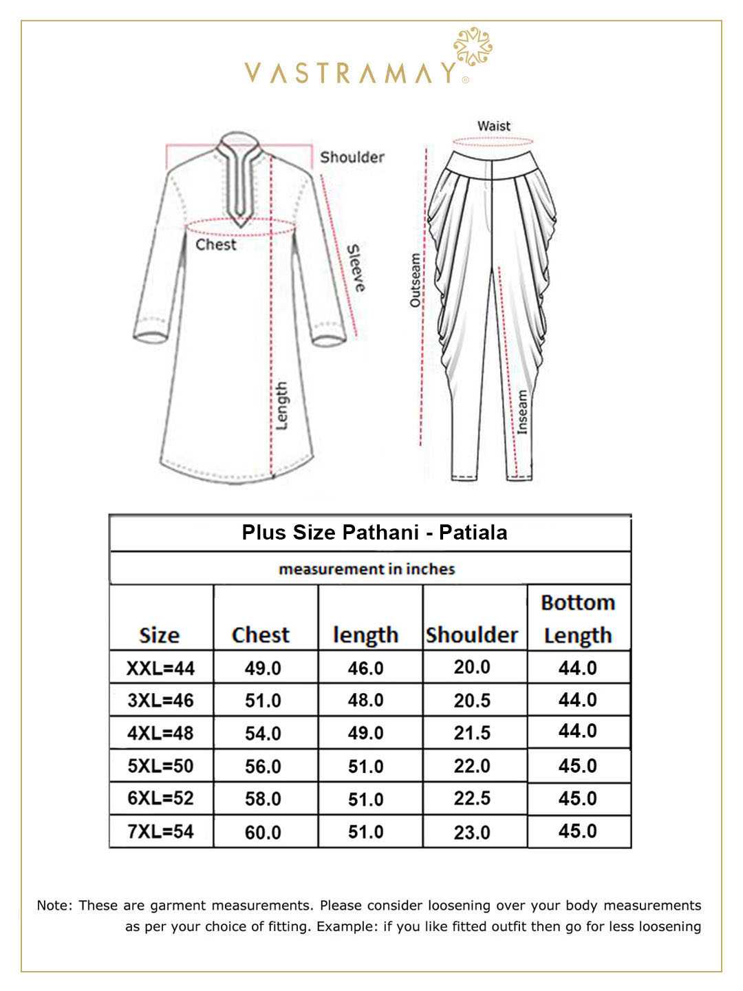 Men's Plus Size Yellow Cotton Blend Pathani Set