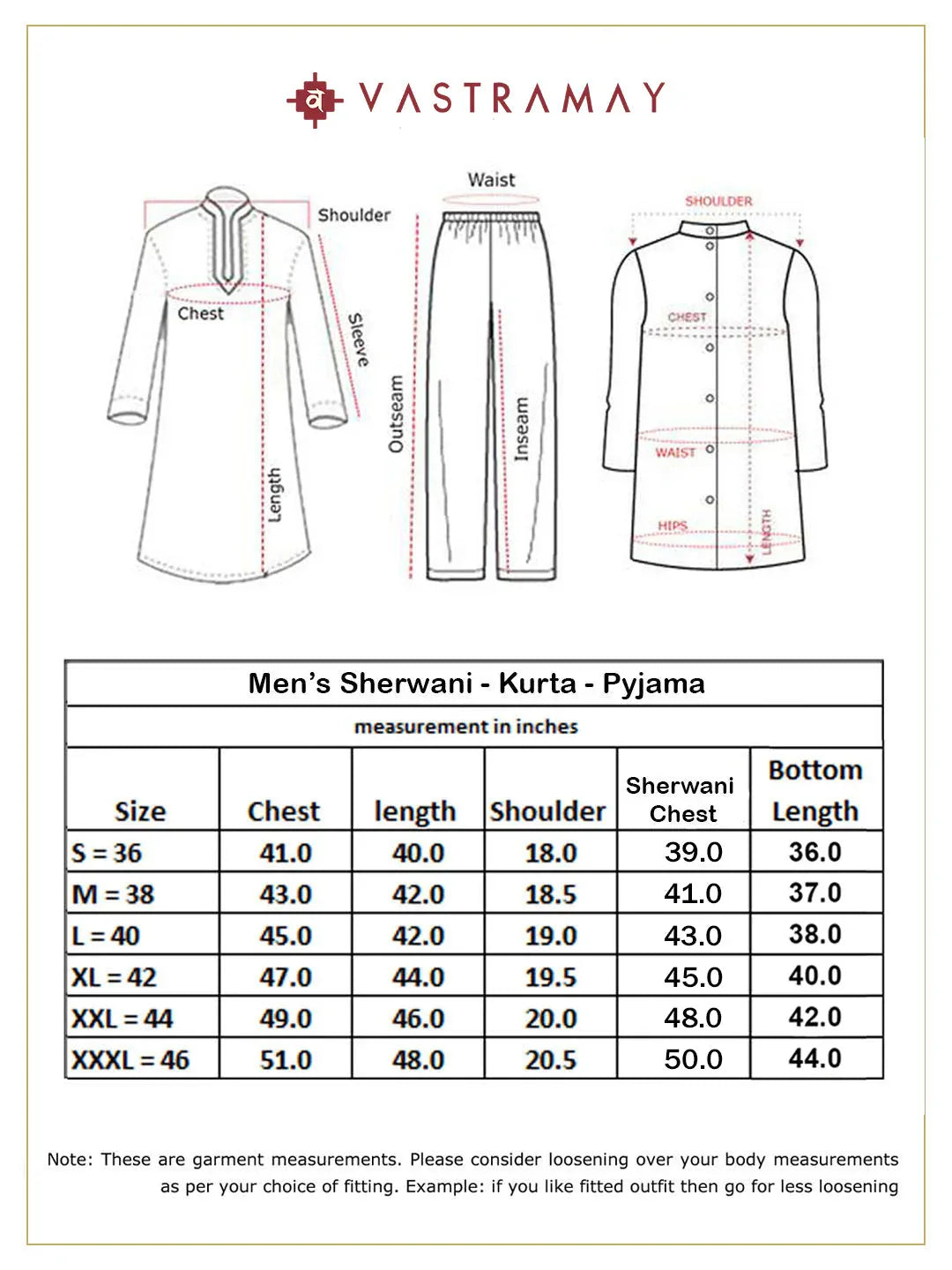 Men's Grey Jaccard Sherwani With Cream Kurta Pant Set