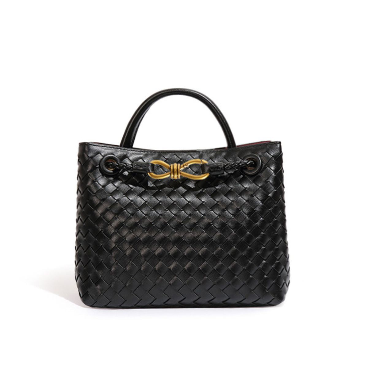 Maeve Mini Woven Crossbody Bag