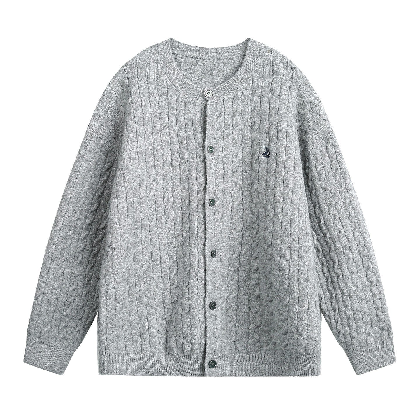 Bordeaux Braided Cardigan