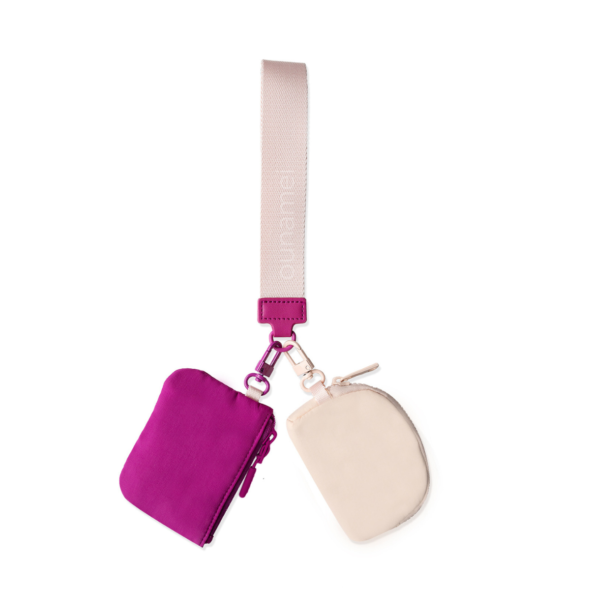 Mini Nylon Pouch Wristlet