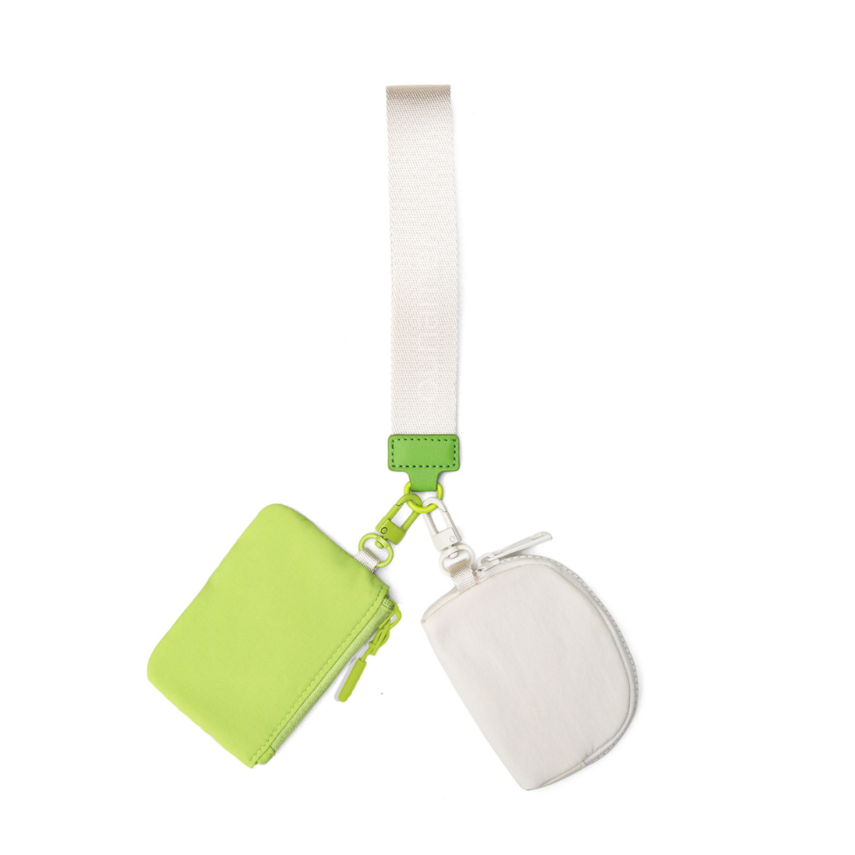 Mini Nylon Pouch Wristlet