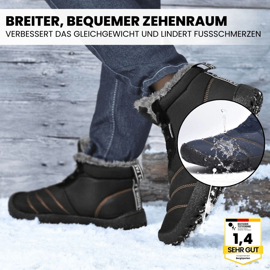 OrthoWarm - Schmerzlindernde, wasserabweisende & gefütterte Barfußschuhe - By Qivii