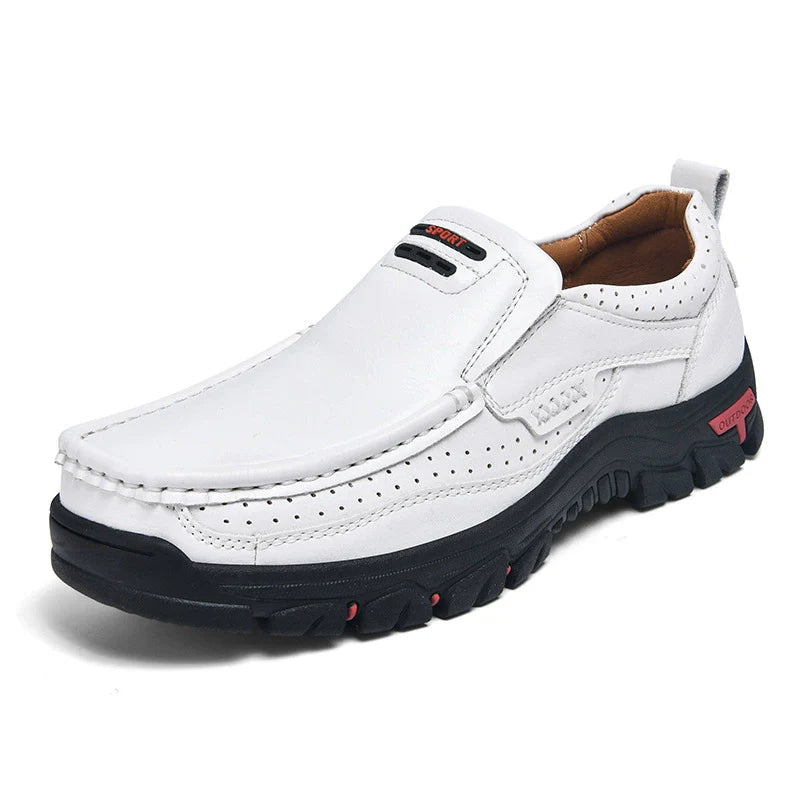 Men's Loafers Large Size Casual Shoes Non-slip Breathable Latex Insoles