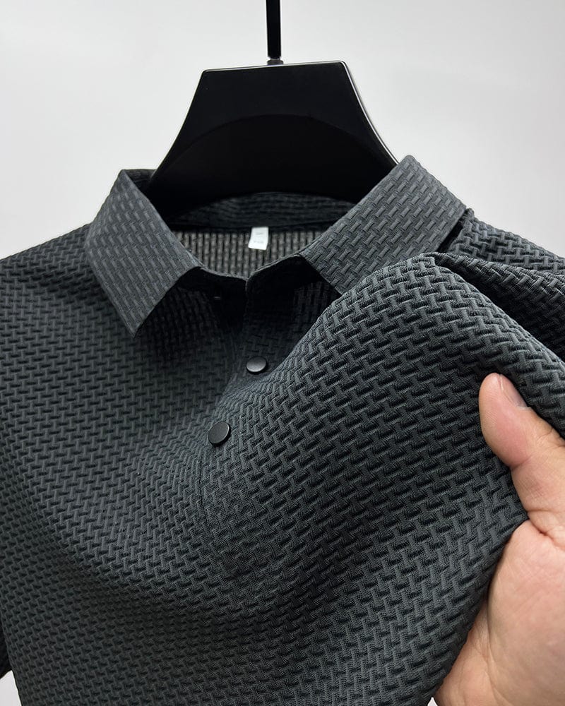 Prestigio Zijde Textuur T-Shirt - By Qivii