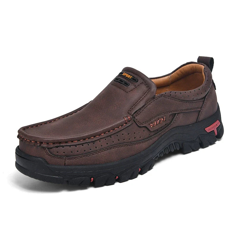 Men's Loafers Large Size Casual Shoes Non-slip Breathable Latex Insoles