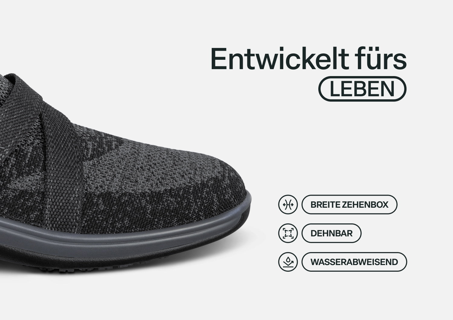 Clara - Leichter Komfort-Slipper für schmerzfreie Tage - By Qivii