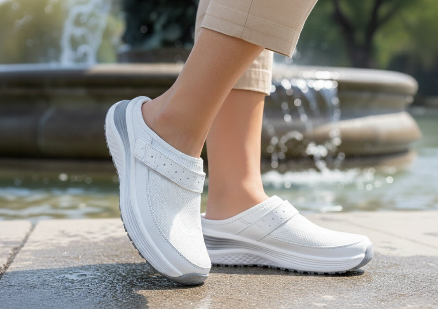 Sienna - Leichter Komfort-Slip-On für aktive Tage - By Qivii