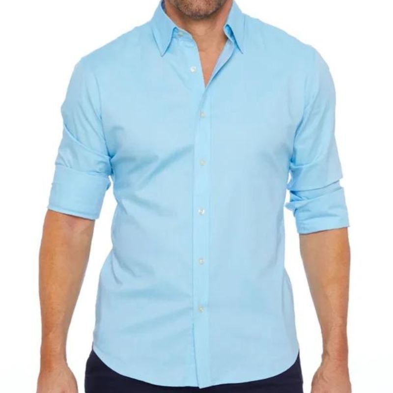 Apex™ Kreukvrije Zip-Up Shirt - By Qivii