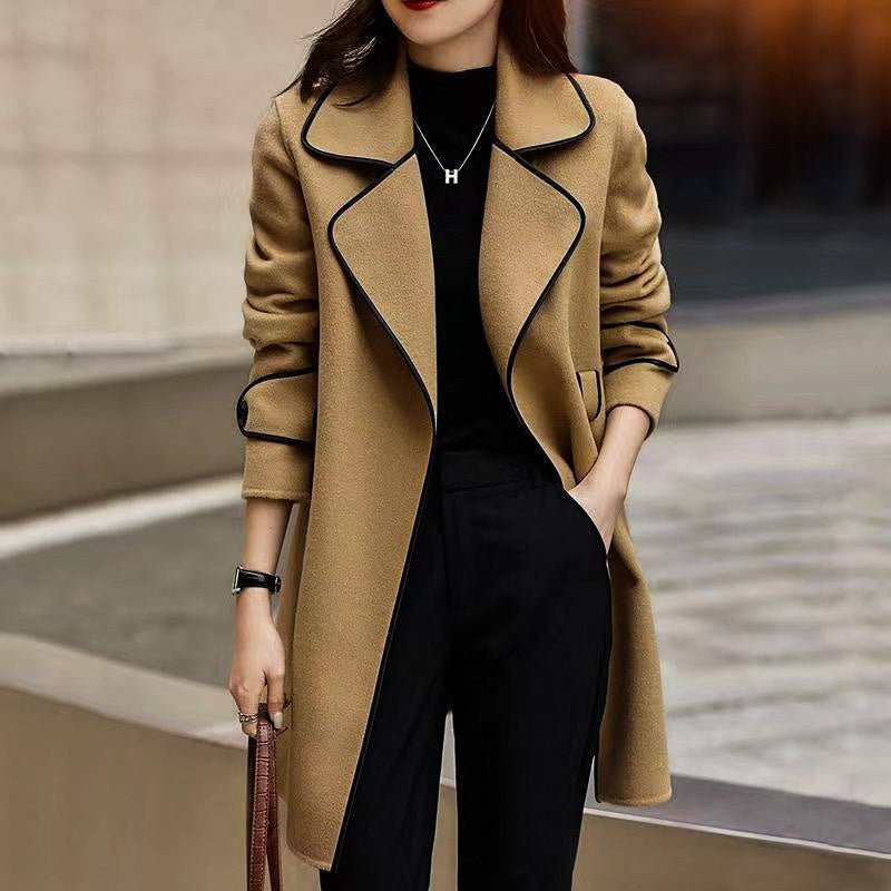 Madison Wool Coat - By Qivii