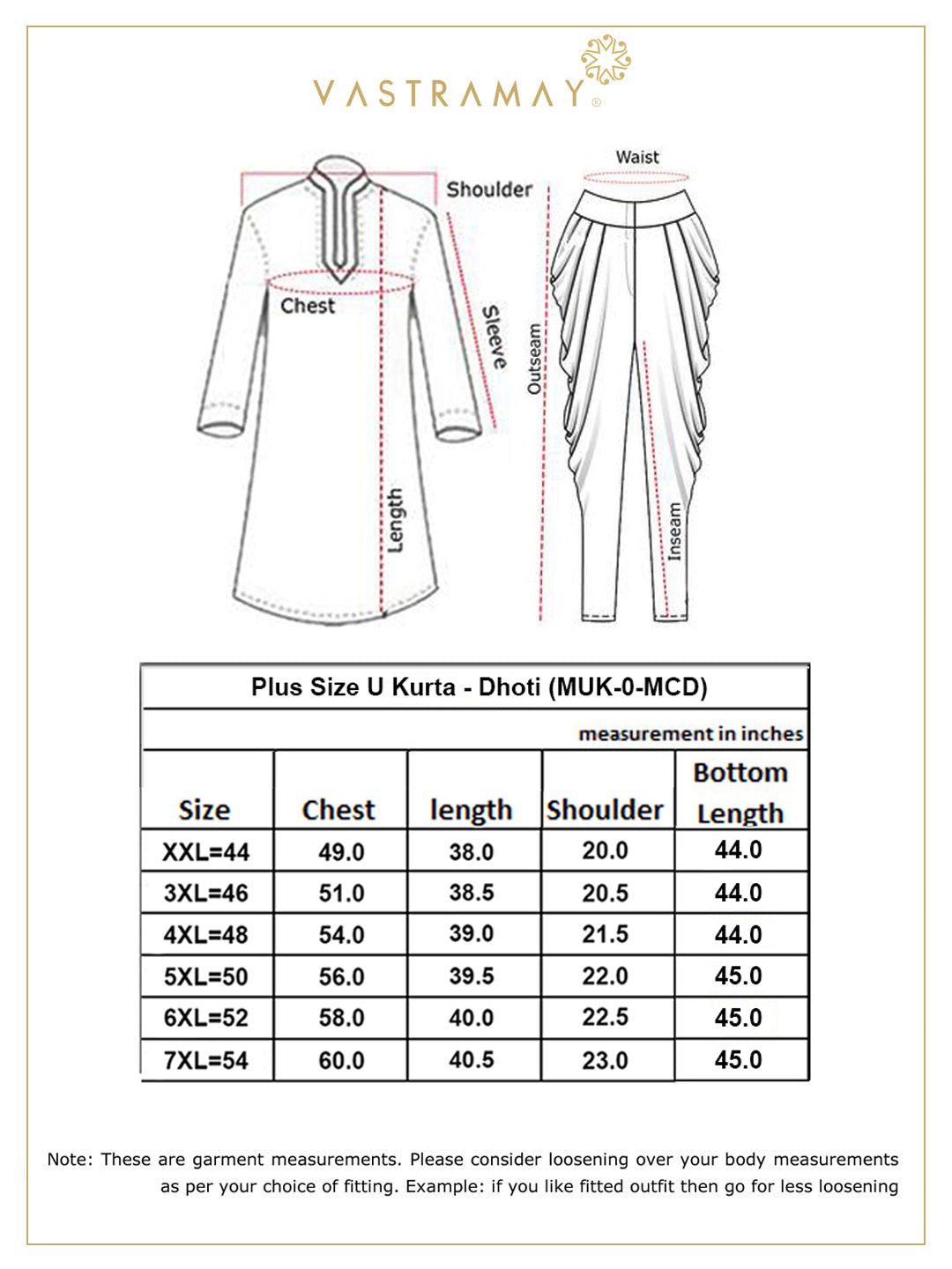Men's Plus Size White Silk Blend Curved Kurta Dhoti Set