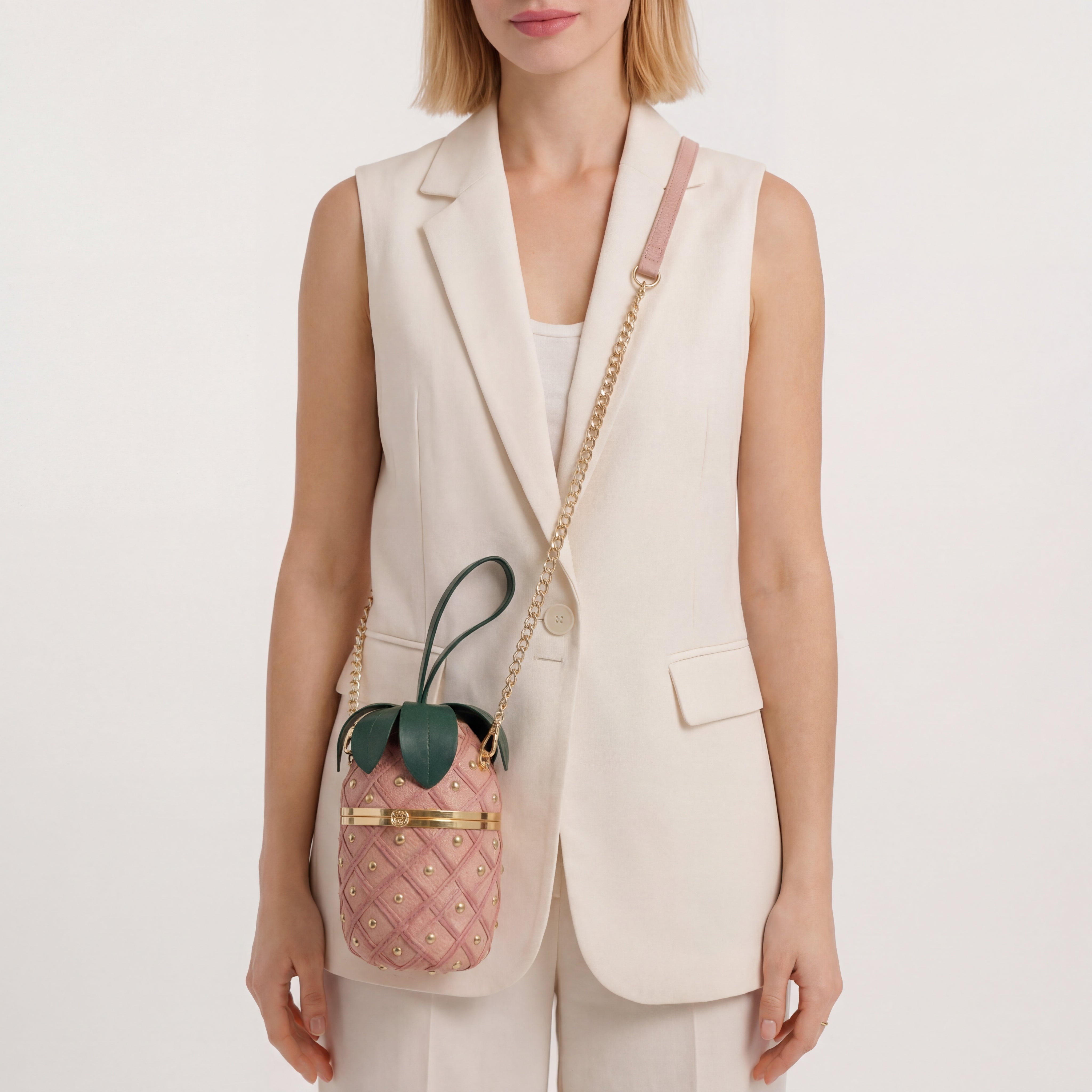 Palmiera Pineapple Clutch - By Qivii