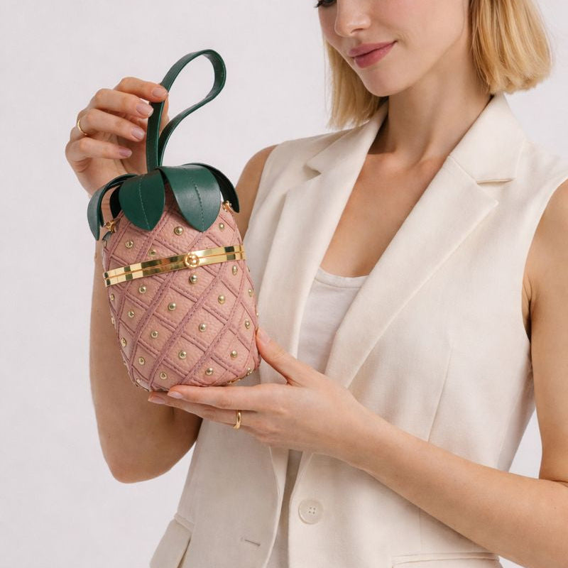 Palmiera Pineapple Clutch - By Qivii