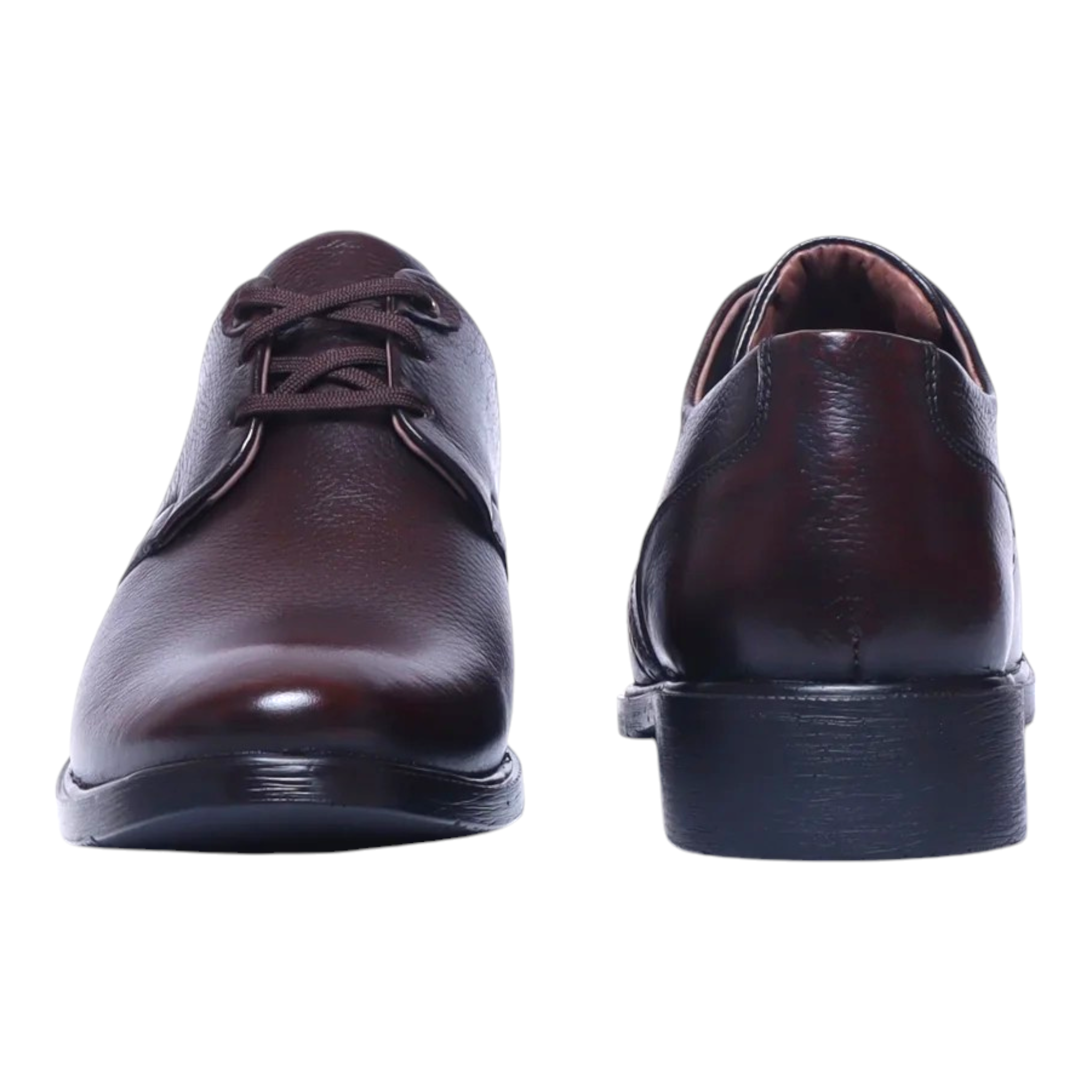 ZOOM B52 Brown Men's Casual Lace Up Leather Shoes - qivii