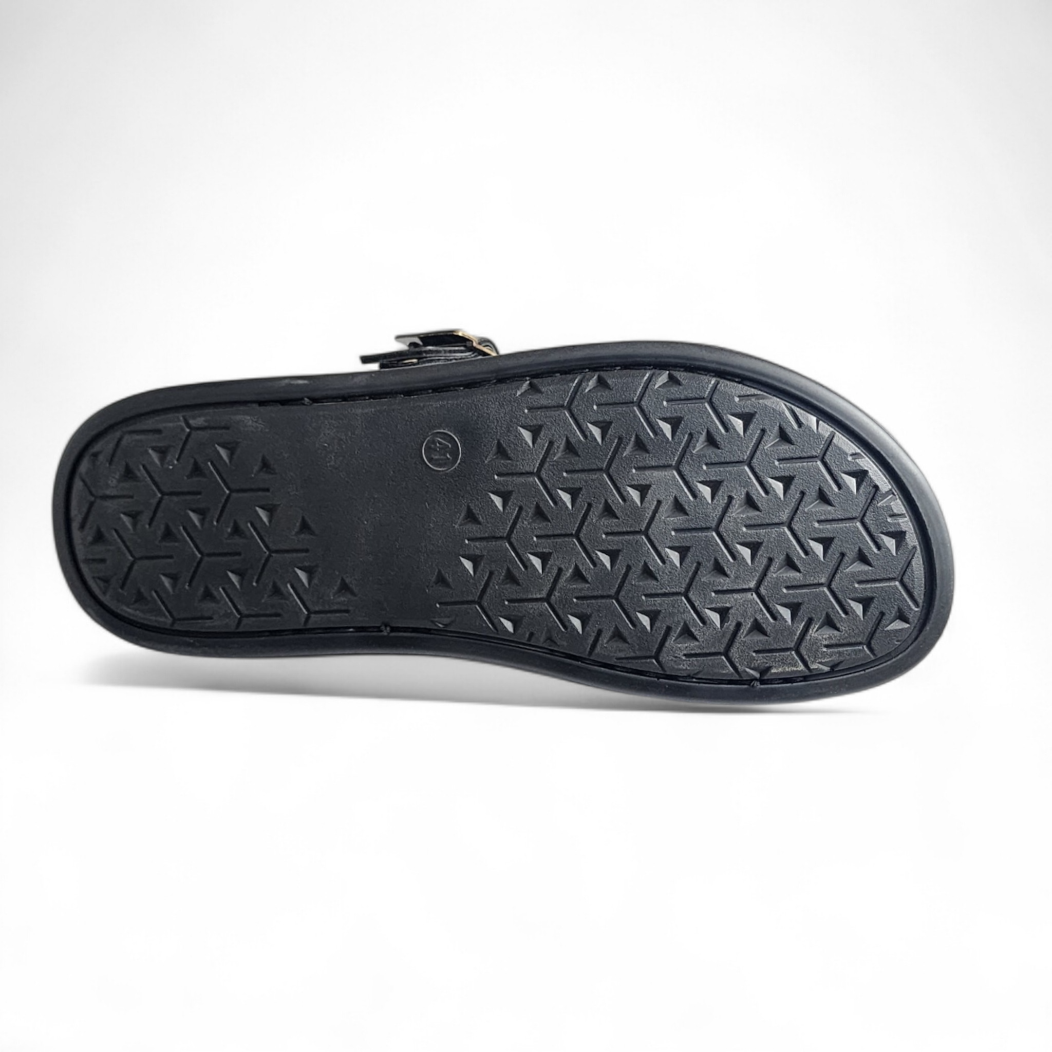 SKEROO 6401 BLACK Men's Leather Chapple - qivii