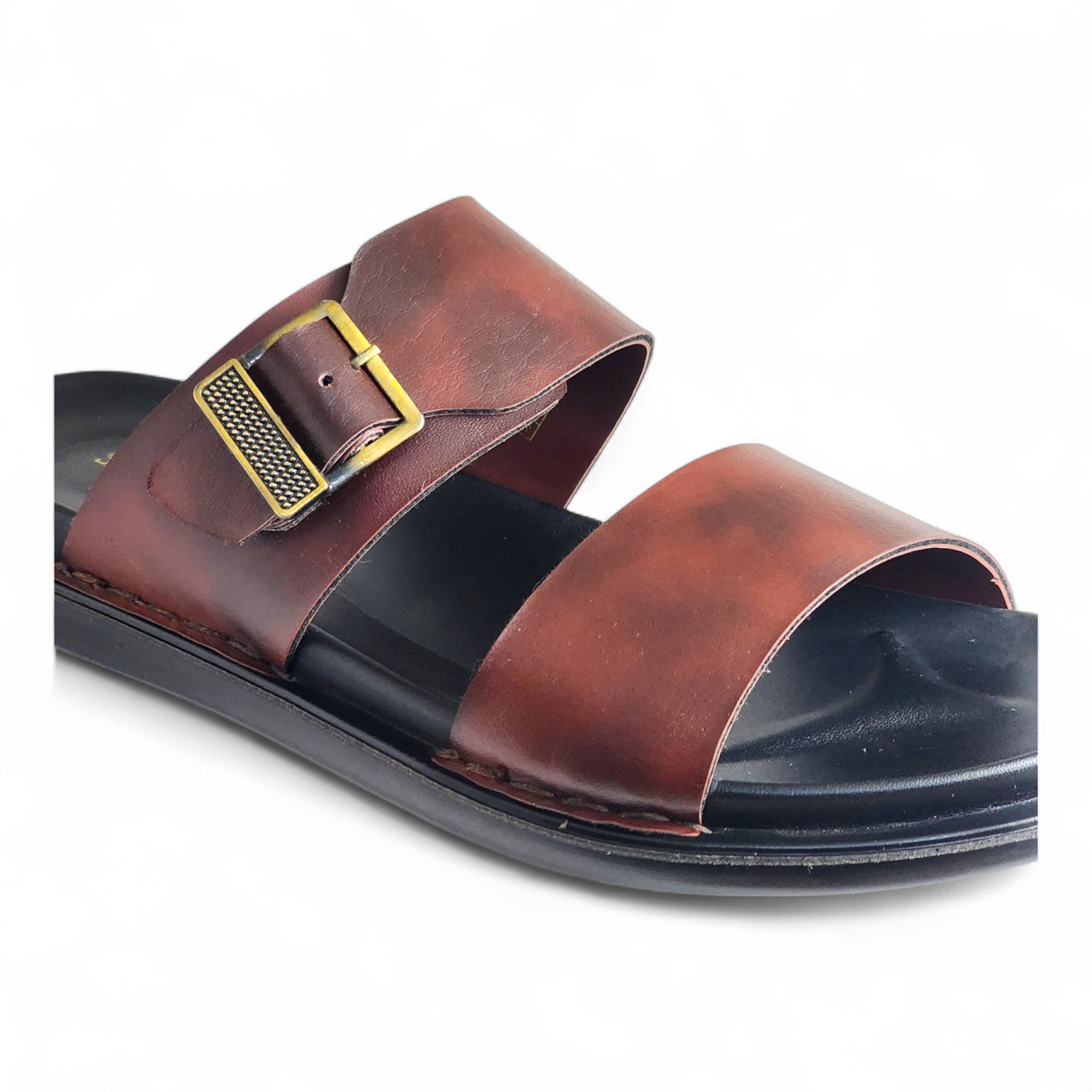 SKEROO 6409 BROWN Men's Leather Chapple - qivii