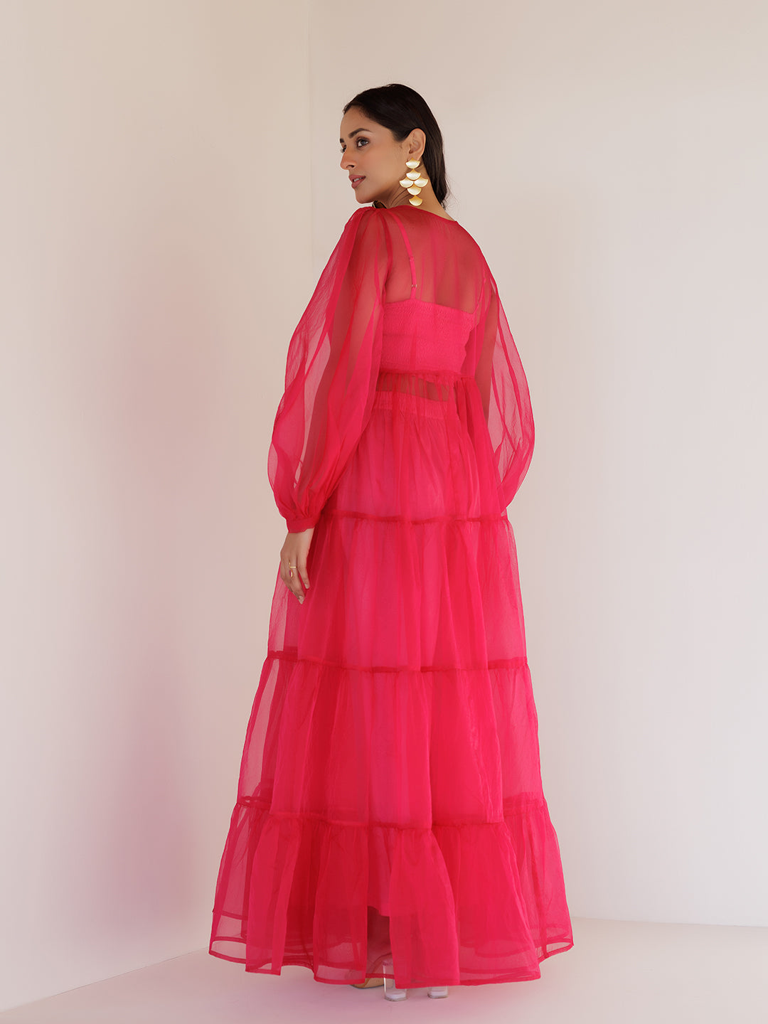 Pink Cosmos Co-Ord Set - By Ragavi - qivii