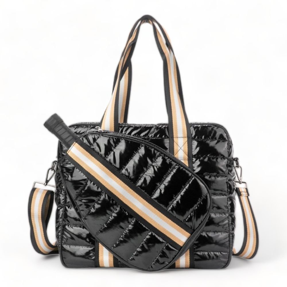 Quilted Puffer Pickleball Bag