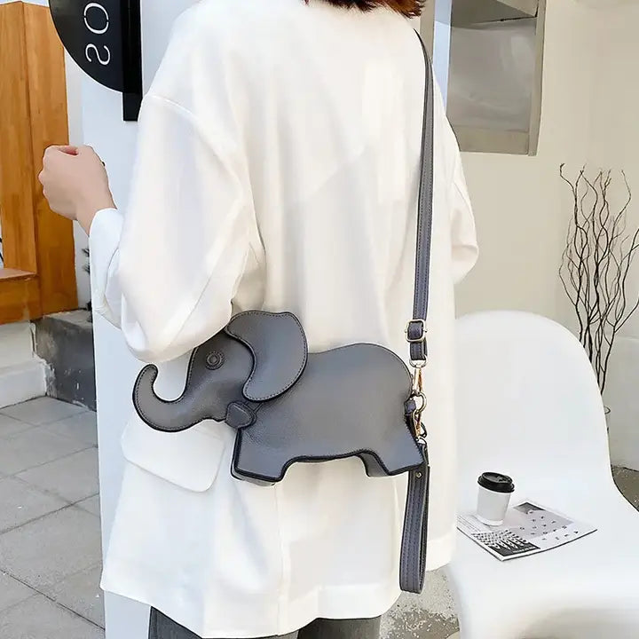 Elly | Mini Elephant Bag - By Qivii